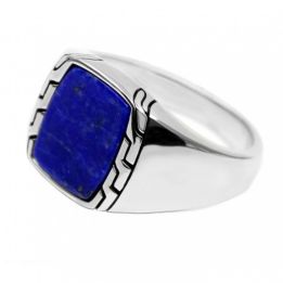 Ring H-70-01 men lapis lazuli Sterling Silver