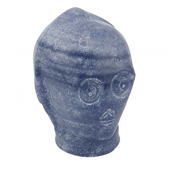 C-3PO head blue aventurine star wars