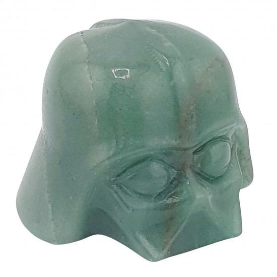 dark vador helmet green aventurine star wars