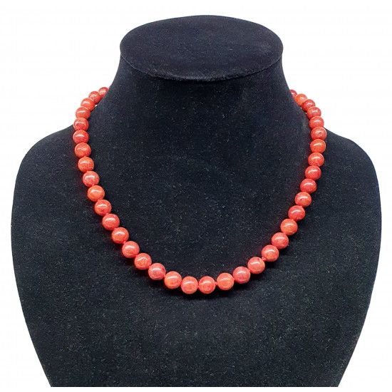 red coral necklace
