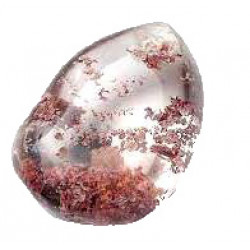 tumbled stone Ghost quartz