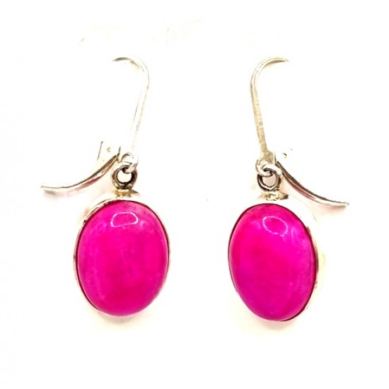 earrings irradiated moonstone