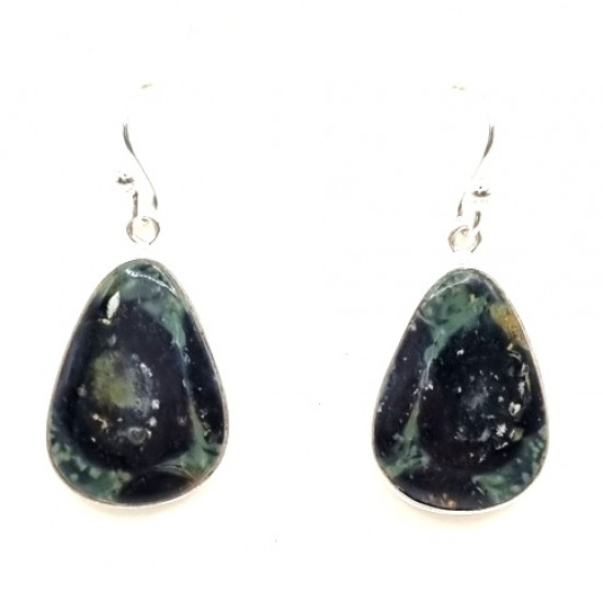 earrings kambaba jasper