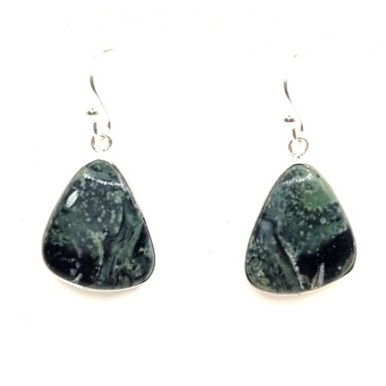 earrings kambaba jasper