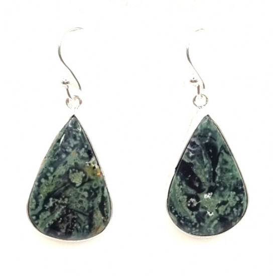 earrings kambaba jasper