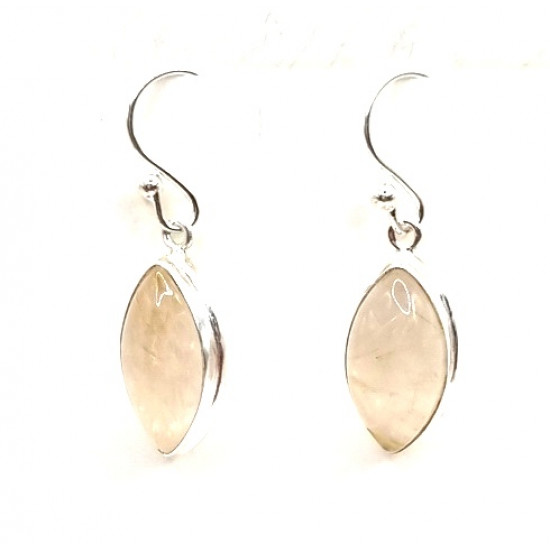 earrings rutilated quartz