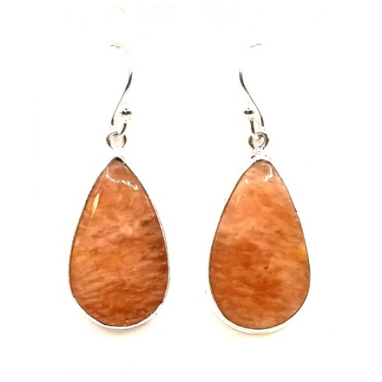 earrings sunstone