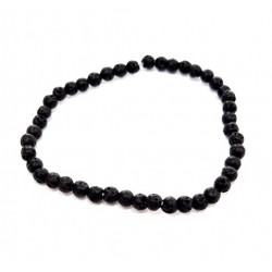 Lava Rock Bracelet 4mm