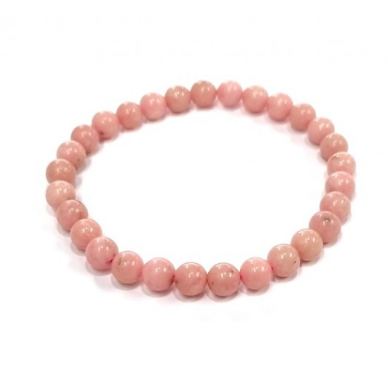 Pink Opal Bracelet 6mm
