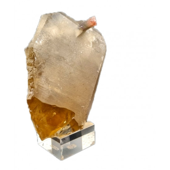 citrine et tourmaline liddicoatite