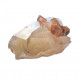 tourmaline rubellite on quartz