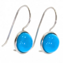 Sterling Silver Turquoise Earrings E-30-03