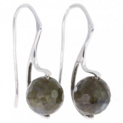 Sterling Silver Labradorite Earrings E-30-04