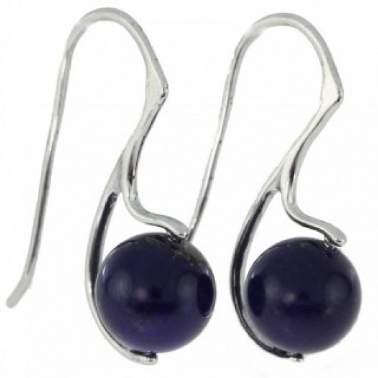 Sterling Silver Black Onyx Earrings E-30-04