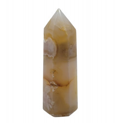 obélisque agate fleur