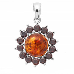 pendentif Ambre P34-16