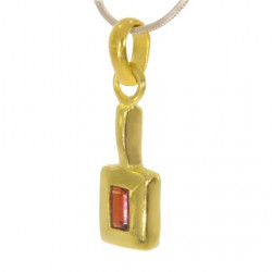 Vermeil Garnet Pendant PF-11