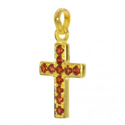 Vermeil Garnet Pendant PF-16