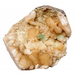 apophyllite et stilbite