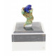 Azurite & Malachite on Gypsum