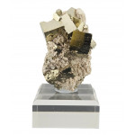 Pyrite & Rhodochrosite