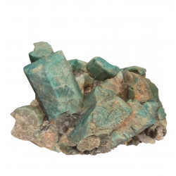 amazonite and smokyquartz