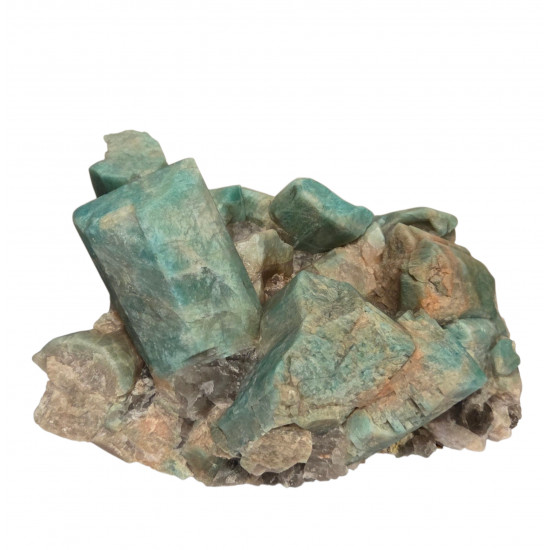 amazonite and smokyquartz
