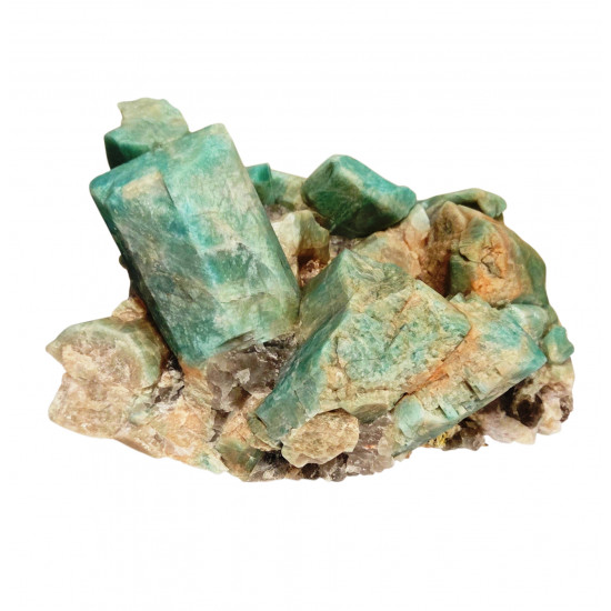 amazonite and smokyquartz