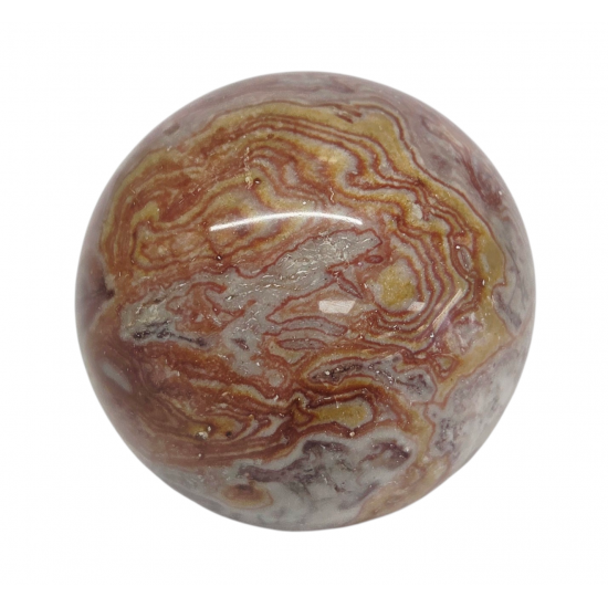 Picture jasper sphere