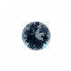 blue zircon round 0.30 Ct
