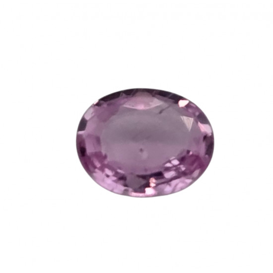 pink sapphire oval 0.40 Ct