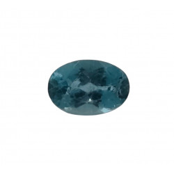 blue apatite oval 0.51 Ct