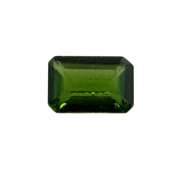Diopside chrome emerald cut 0.50 Ct