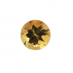 Golden beryl round 0.80 Ct