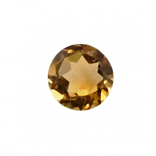 Golden beryl round 0.50 Ct