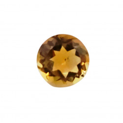 Golden beryl round 0.80 Ct