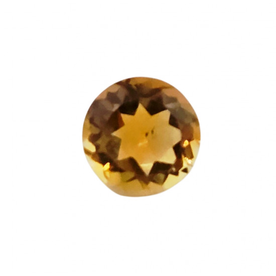 Golden beryl round 0.80 Ct
