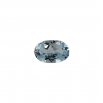 zircon bleu ovale 0.40 Ct