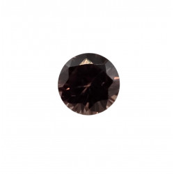 champagne zircon round 0.70 Ct