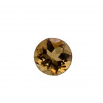 zircon orange rond 1.05 Ct