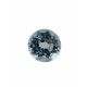 blue zircon round 1.05 Ct