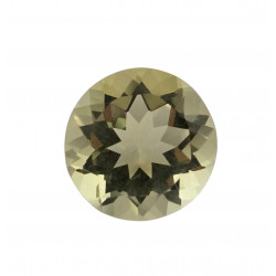 yellow labradorite round 3.20 Ct