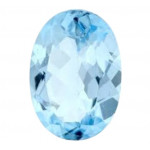 blue topaz oval 2.90 Ct