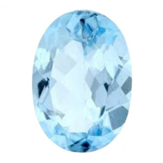 blue topaz oval 2.90 Ct