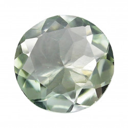 Prasiolite round 0.8 Ct