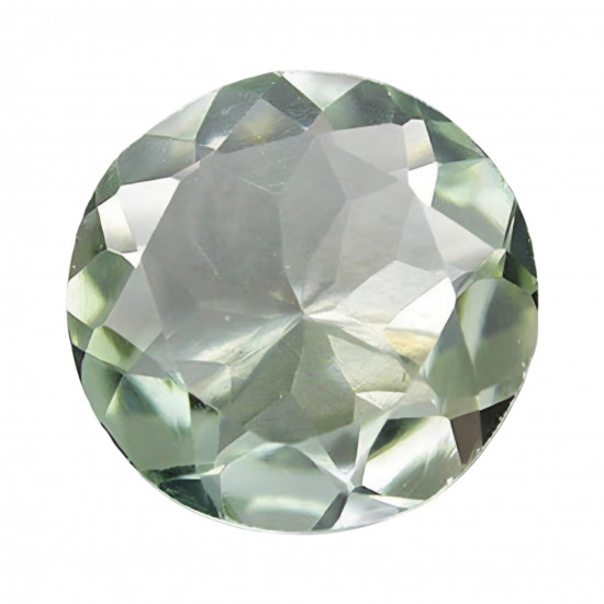 Prasiolite rond 1.35 Ct
