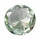 Prasiolite rond 1.35 Ct