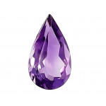 Amethyst pear 0.90 Ct