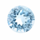 blue topaz round 0.75 Ct