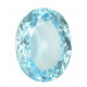 blue topaz oval 3.4 Ct
